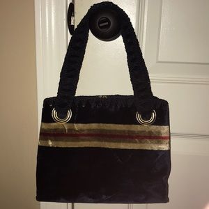 Vintage velour purse.